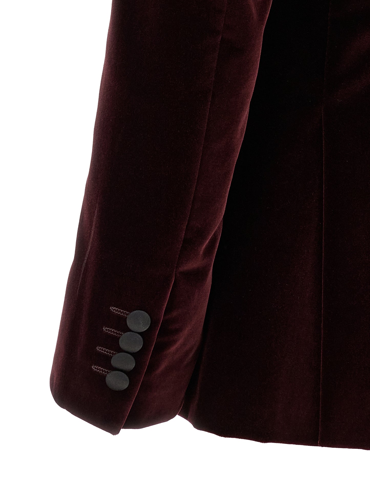 Pal Zileri Bordeaux Cotton Blazer