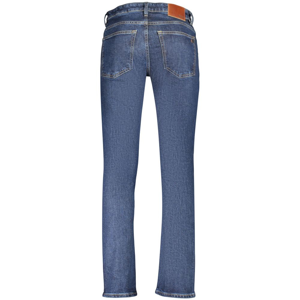 Hugo Boss Blaue Baumwoll Herren Jeans