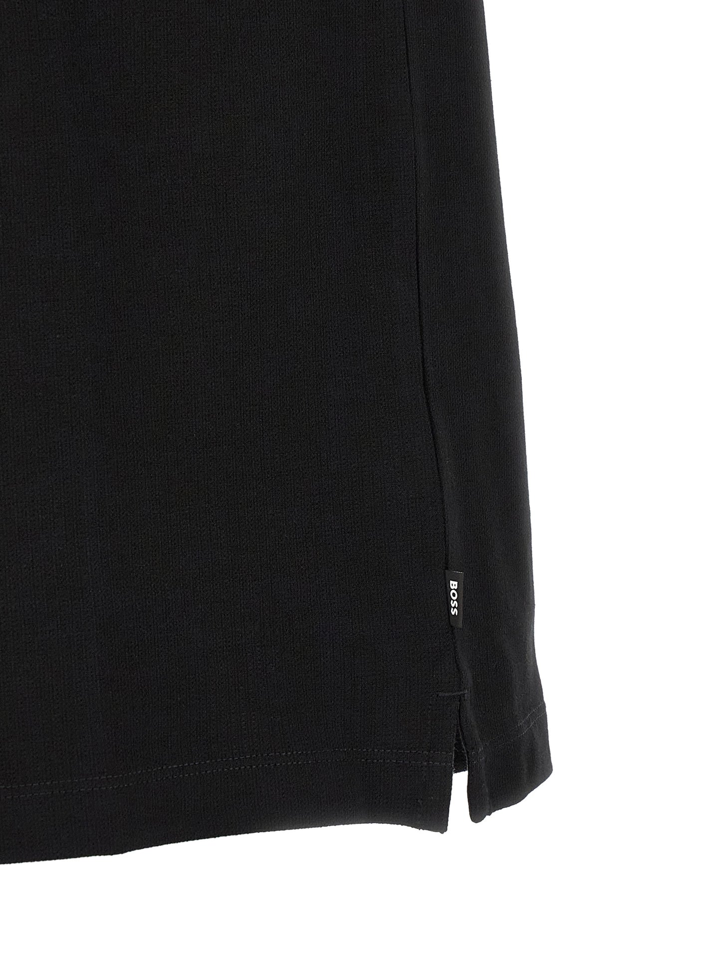 Hugo Boss Black Cotton Polo Shirt
