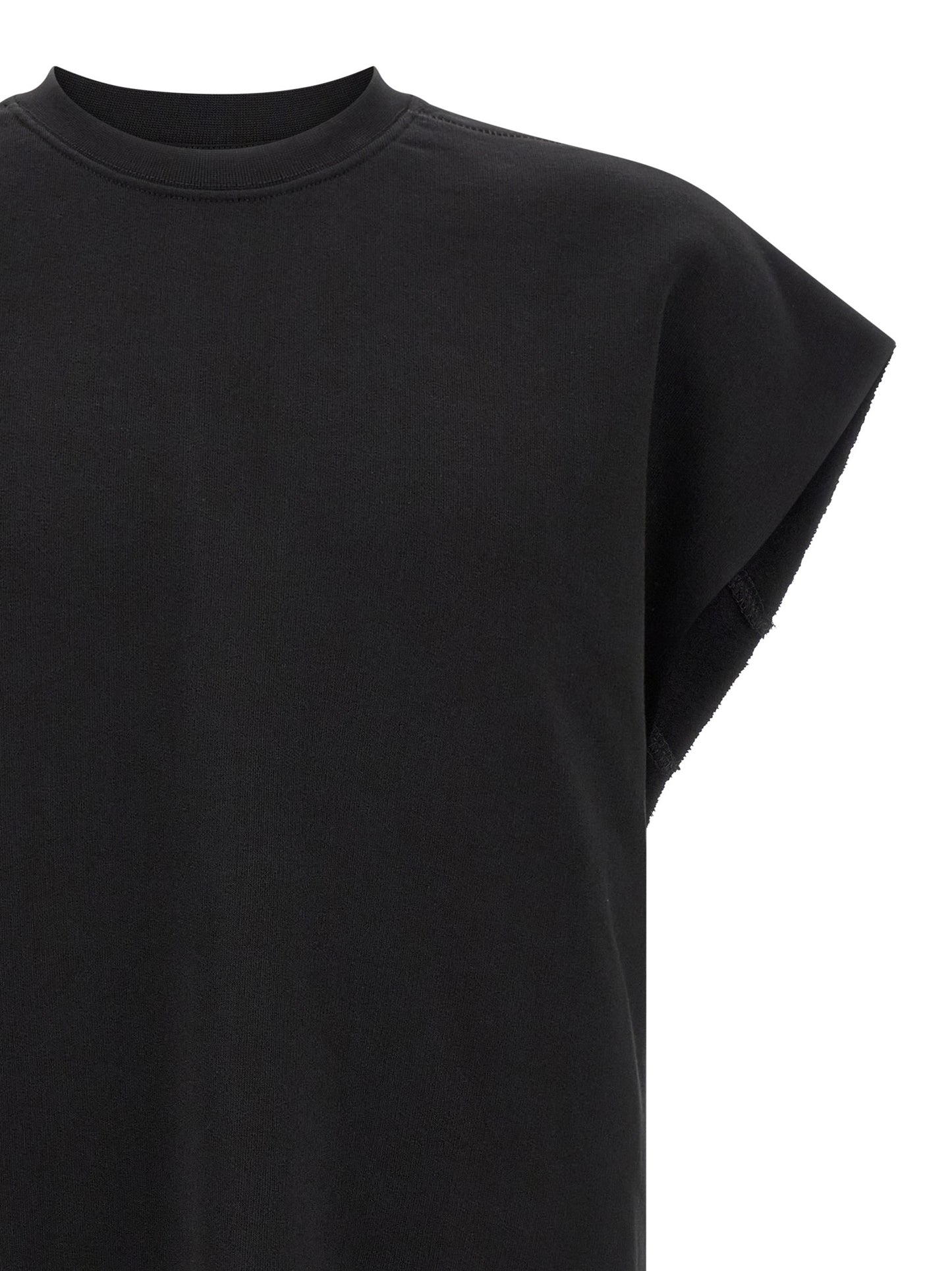 Thom Krom Black Cotton Sweatshirt