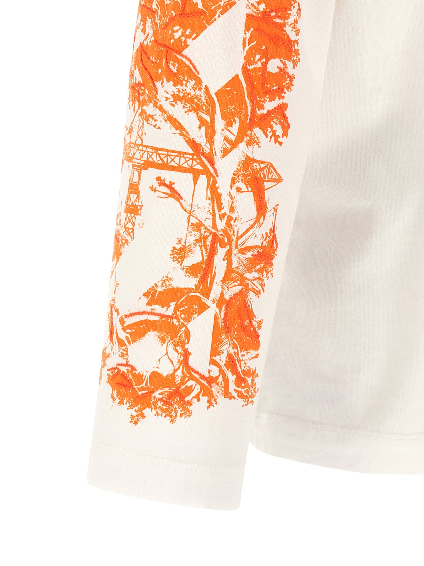 Off-White White Cotton T-Shirt