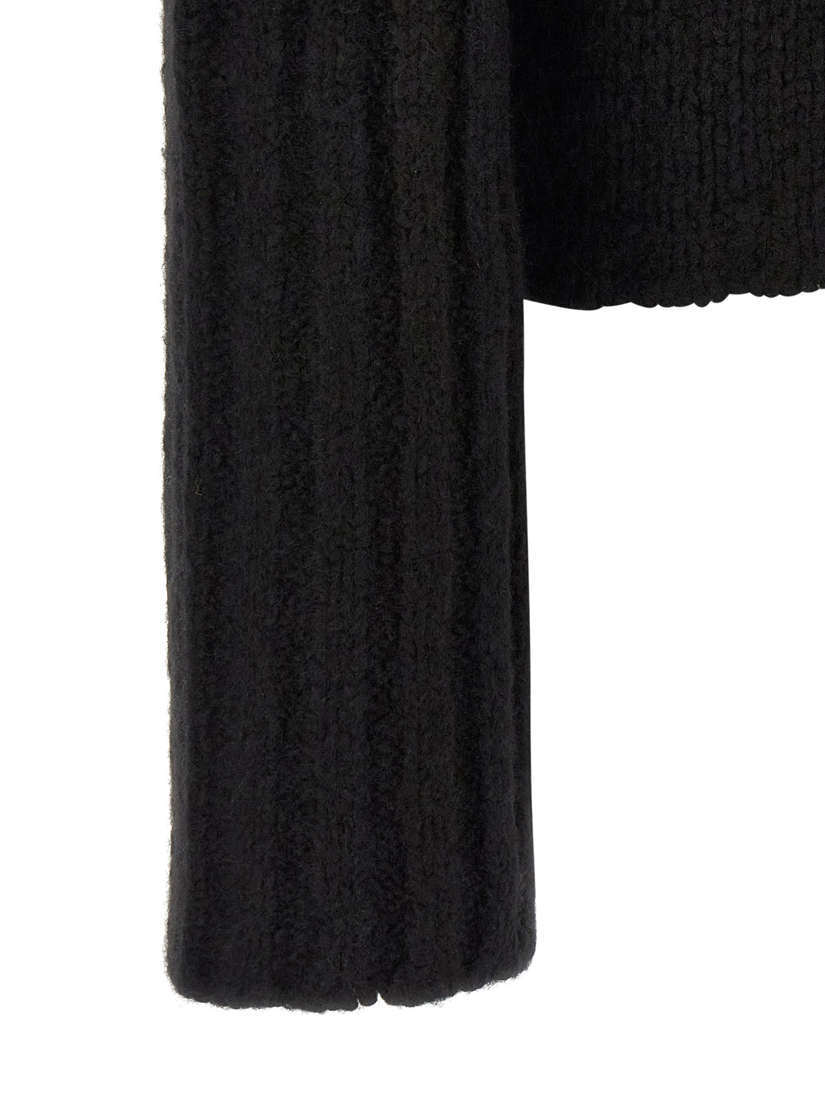 Rick Owens Black Cashmere Cardigan