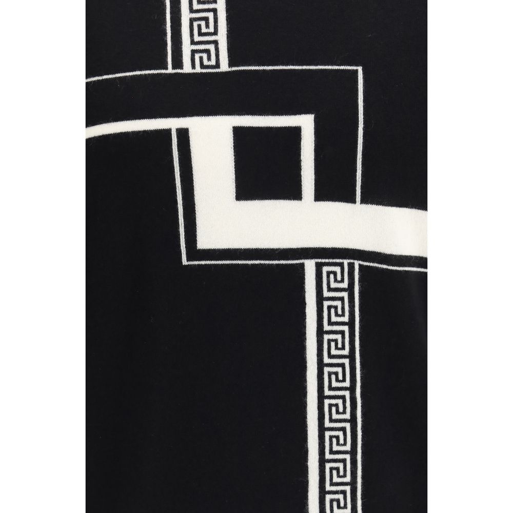 Versace Black Cashmere Sweater