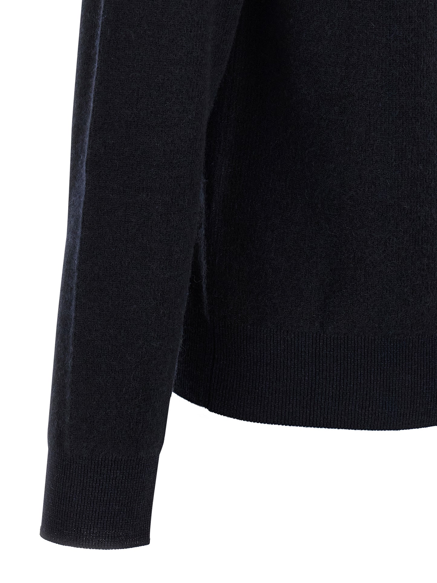 Brioni Blue Cashmere Cardigan