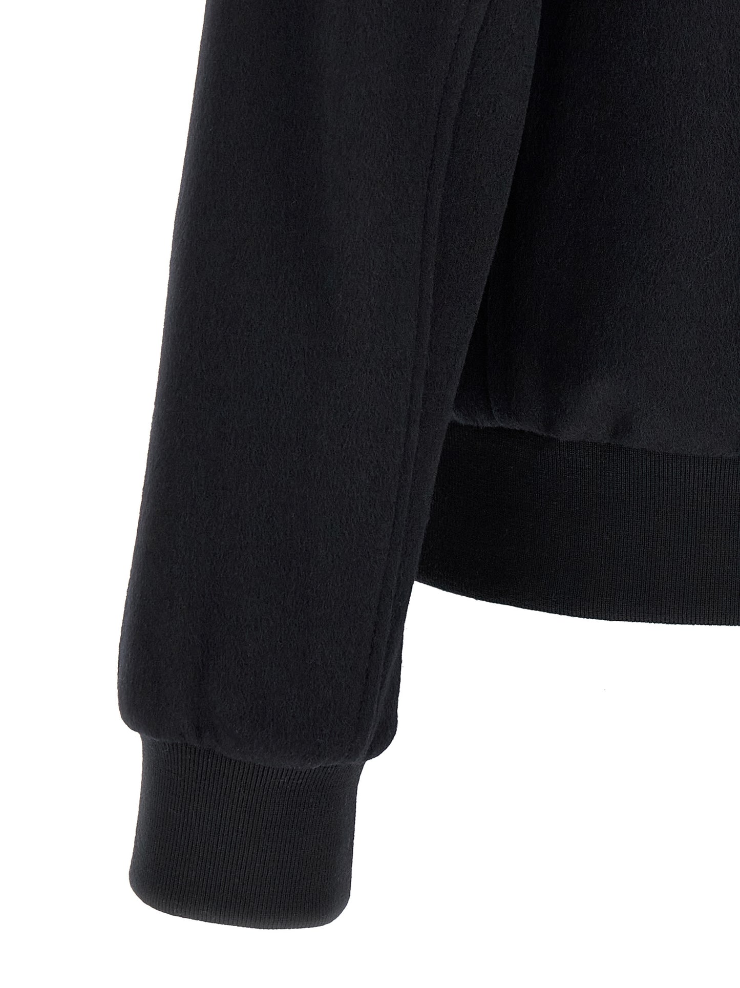 Pal Zileri Black Wool Bomber