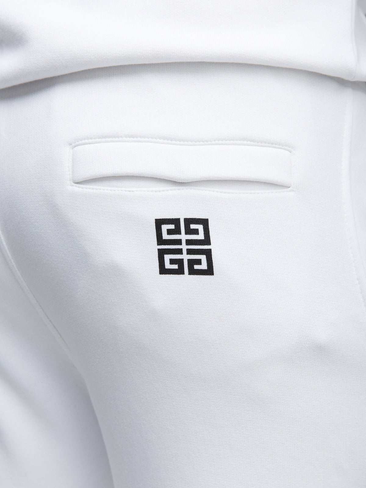 Givenchy White Cotton Joggers (Workout Pants)
