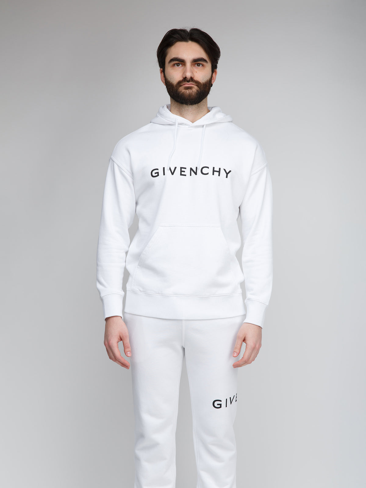 Givenchy White Cotton Sweatshirt