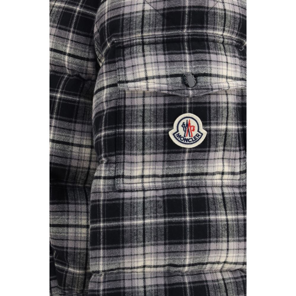 Moncler Black Cotton Shell Jacket