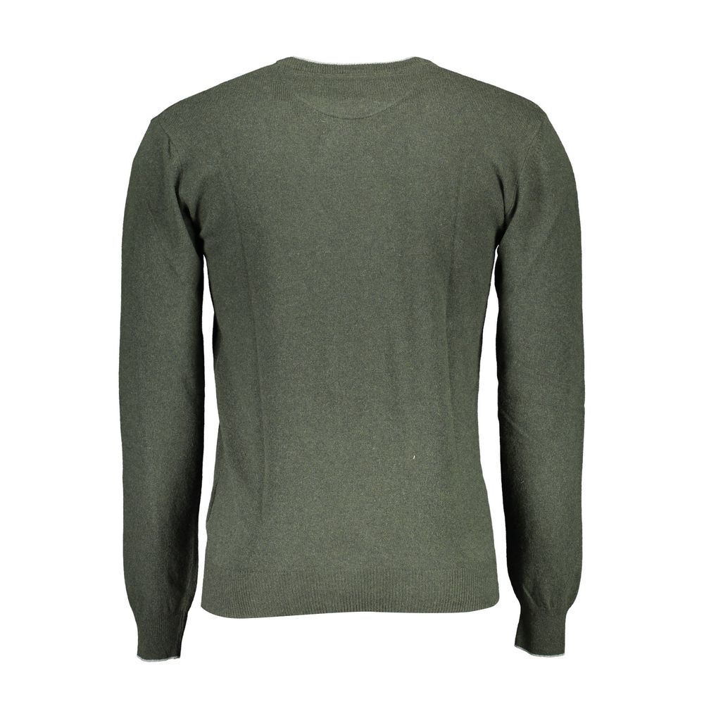 U.S. POLO ASSN. Green Wool Men's Sweater