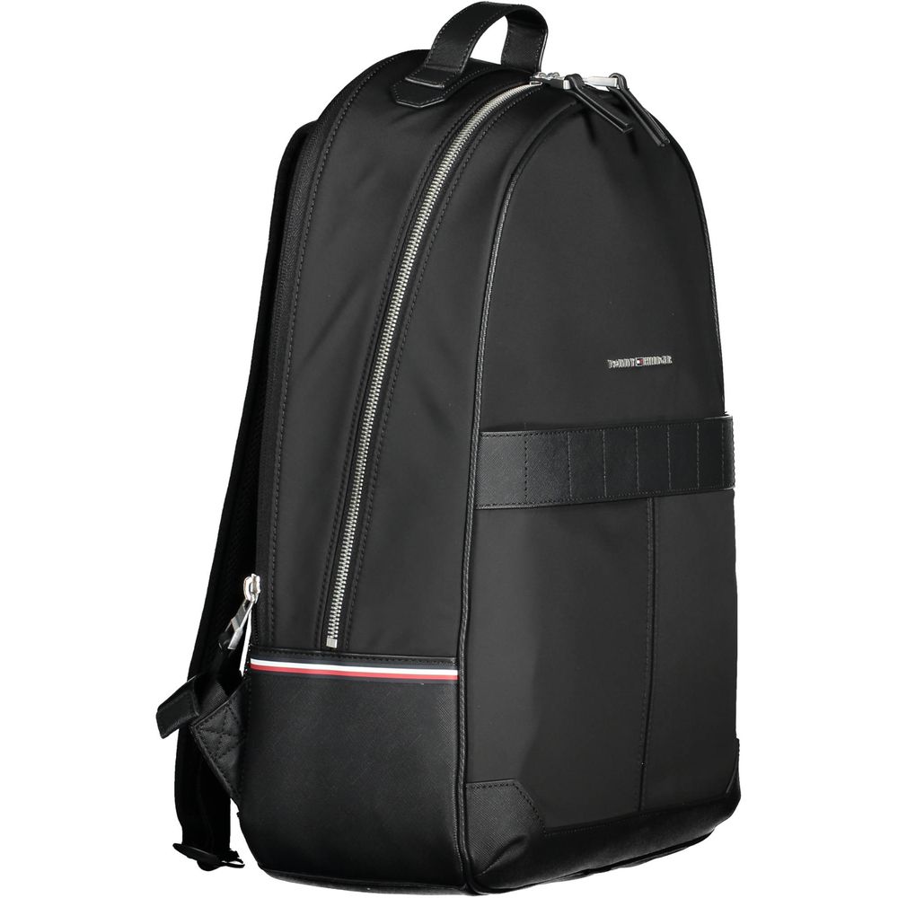 Tommy Hilfiger Schwarzer Polyester-Rucksack für Herren