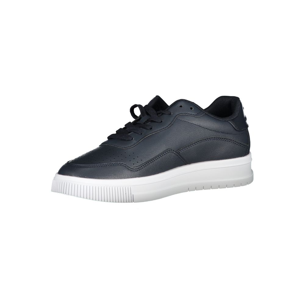 Tommy Hilfiger Blu Leather Men Sneaker