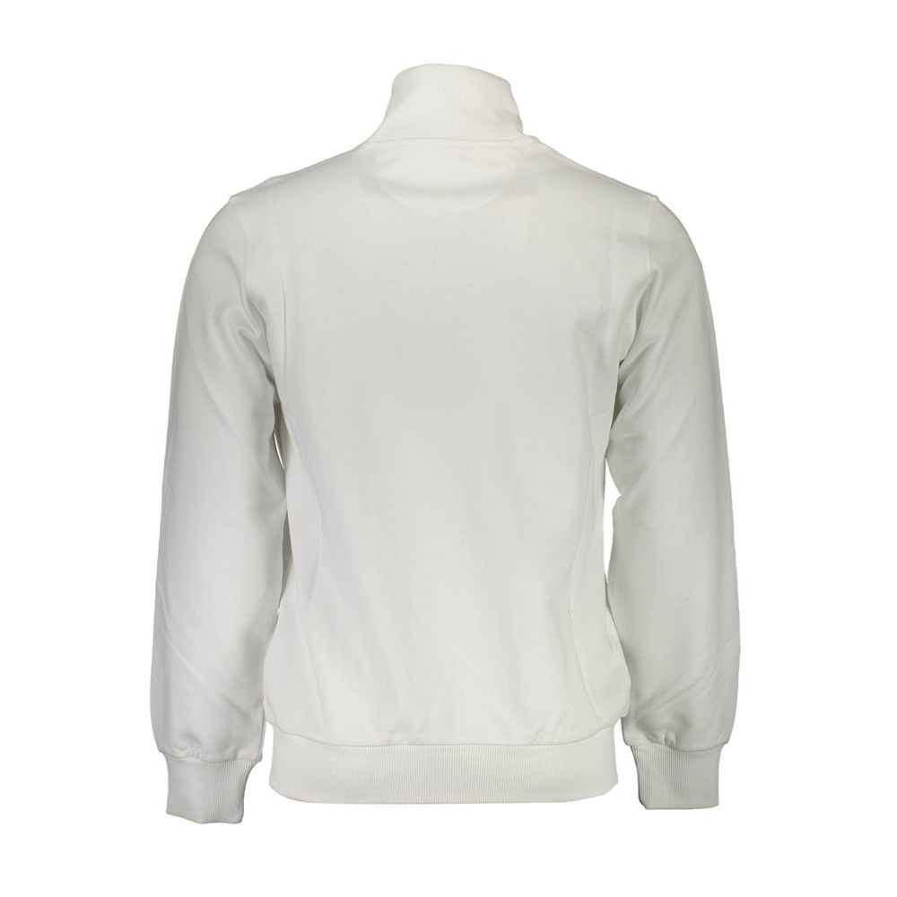 La Martina Wit Katoenen Heren Sweatshirt