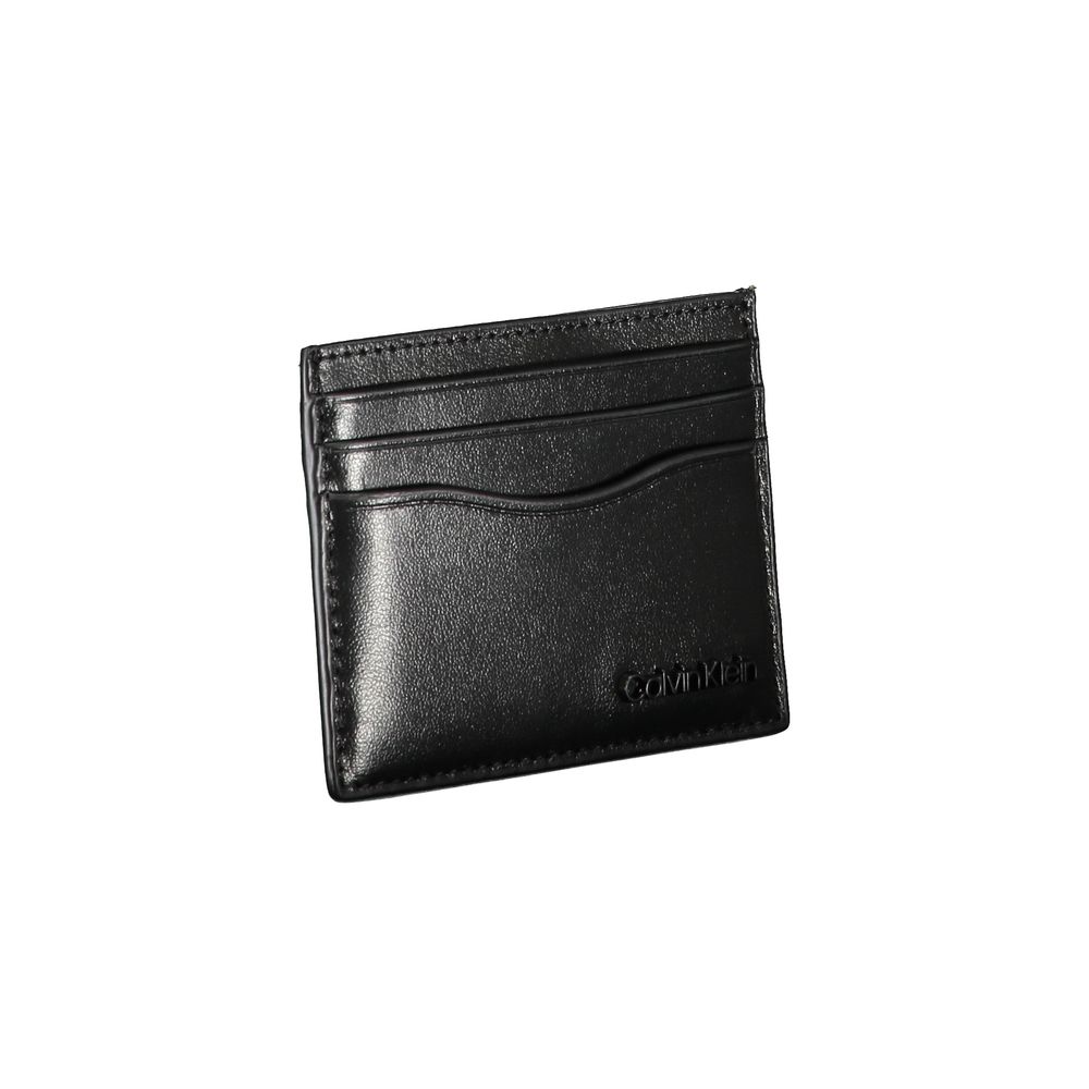 Calvin Klein Nero Leather Men Wallet