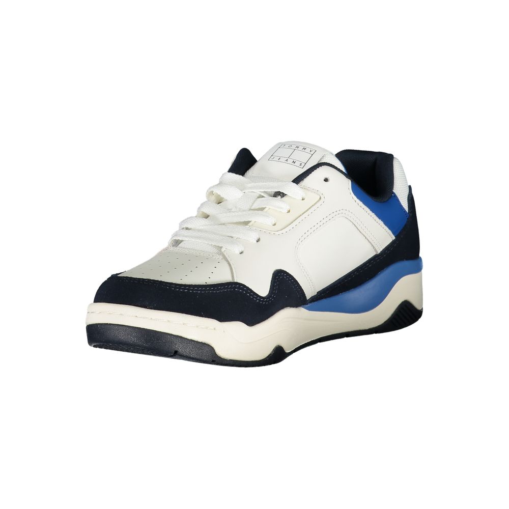 Tommy Hilfiger Blue Polyurethane Men Sneaker
