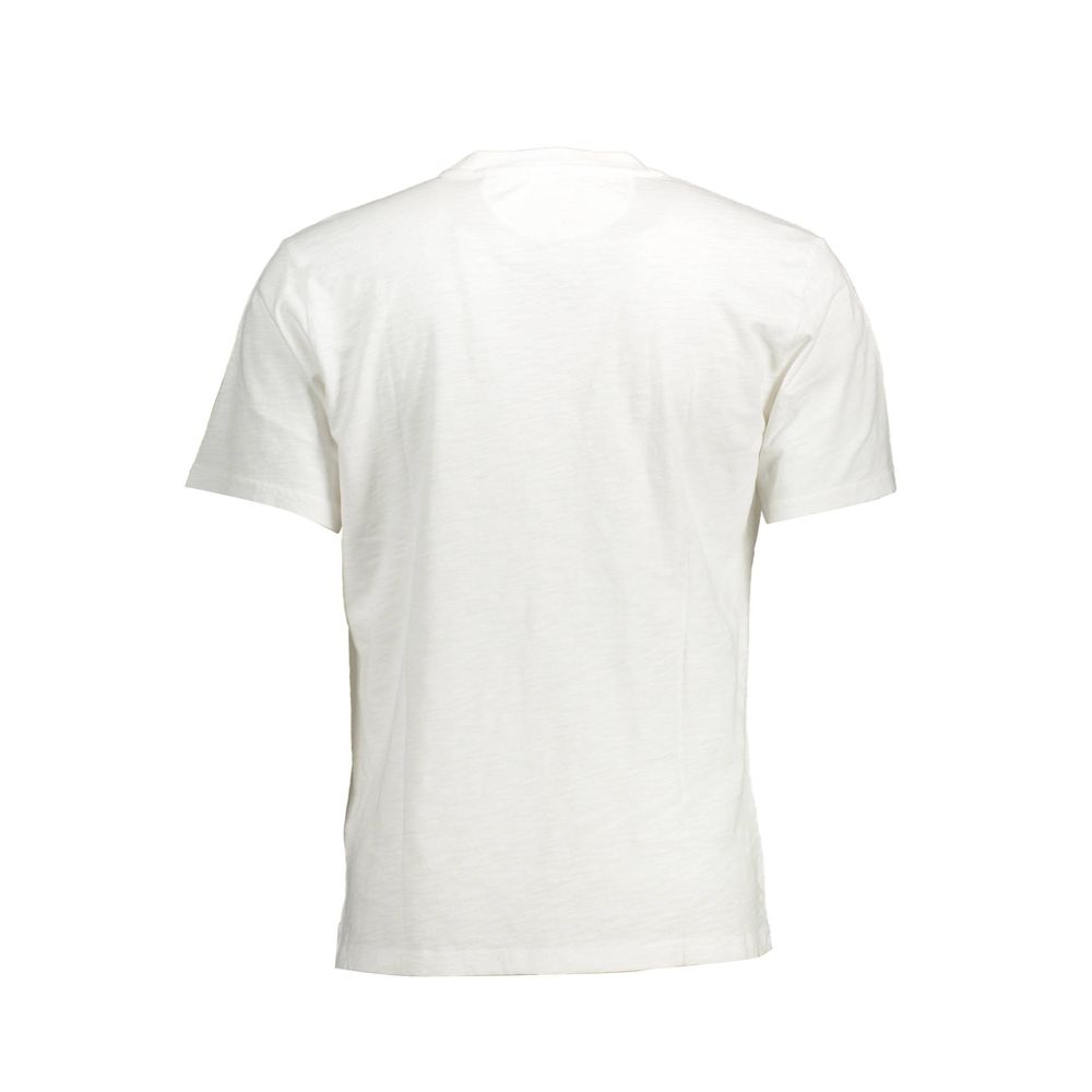 La Martina Bianco Cotton Men T-Shirt