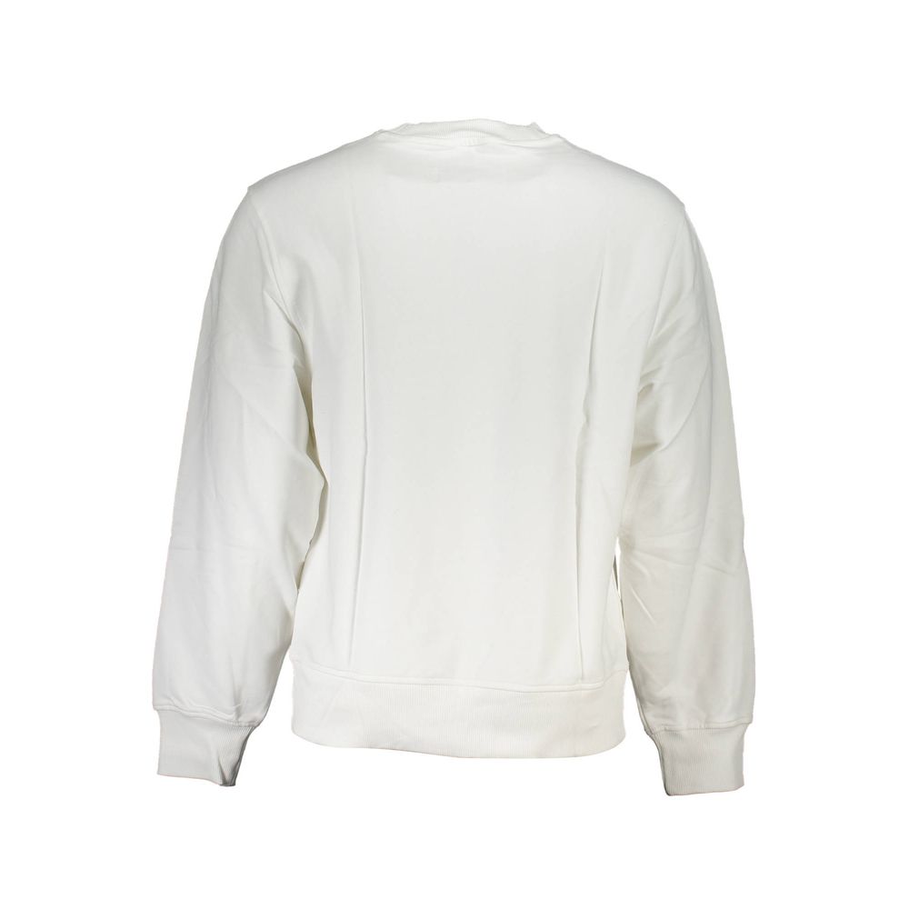 Calvin Klein Wit Katoenen Heren Sweatshirt