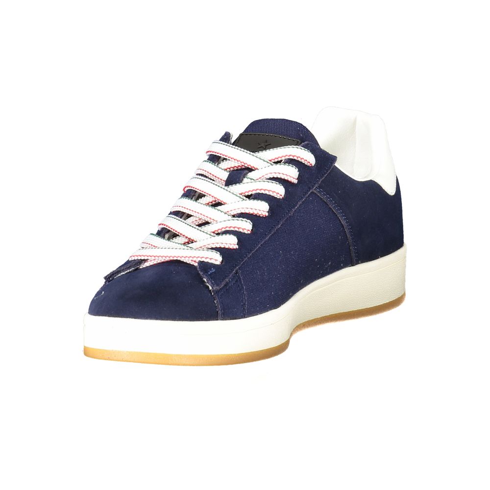 Esercito 1659 Blue Polyurethane Men Sneaker