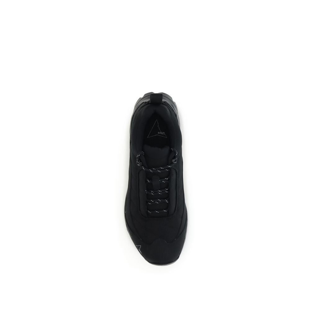 ROA Black Polyamide Athletic Sneakers