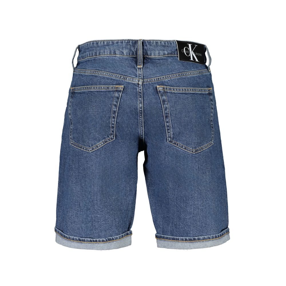 Calvin Klein Herren Shorts aus blauer Baumwolle