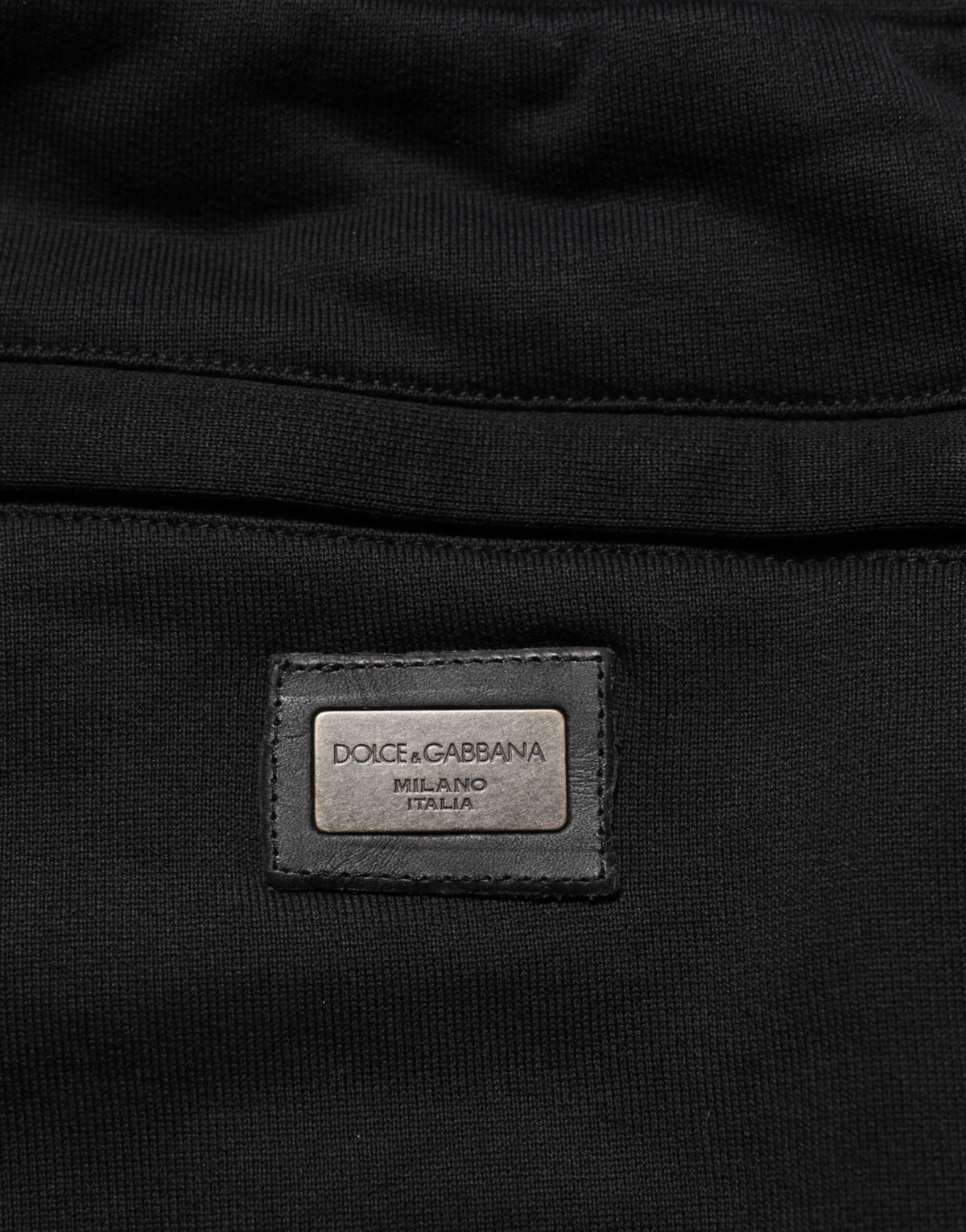 Dolce & Gabbana Black Cotton Jogger Sweatpants Trouser Pants
