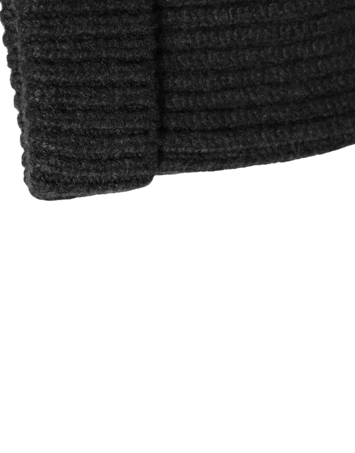 Dolce & Gabbana Schwarz Kaschmir Strickmütze für Herren