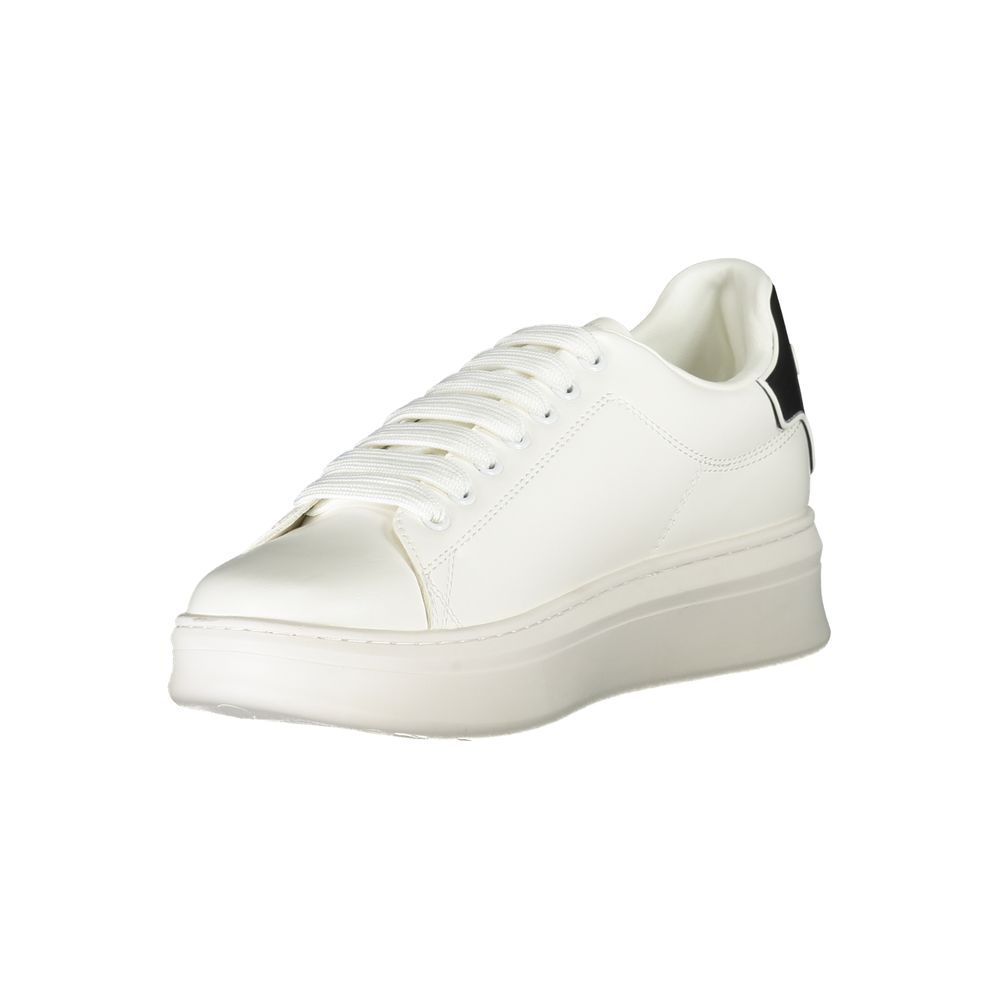 Gaelle Paris Bianco Poliuretano Men Sneaker