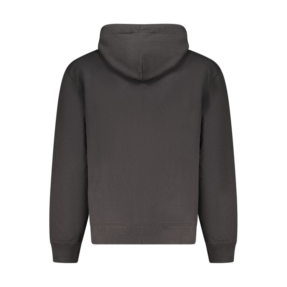 Calvin Klein Nero Cotton Mens Hoodie