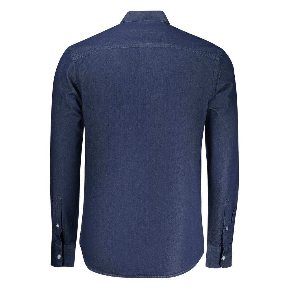 North Sails Blue Cotton Men's Shirt