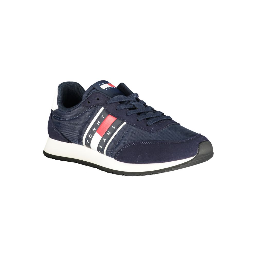 Tommy Hilfiger Blue Polyurethane Men Sneaker