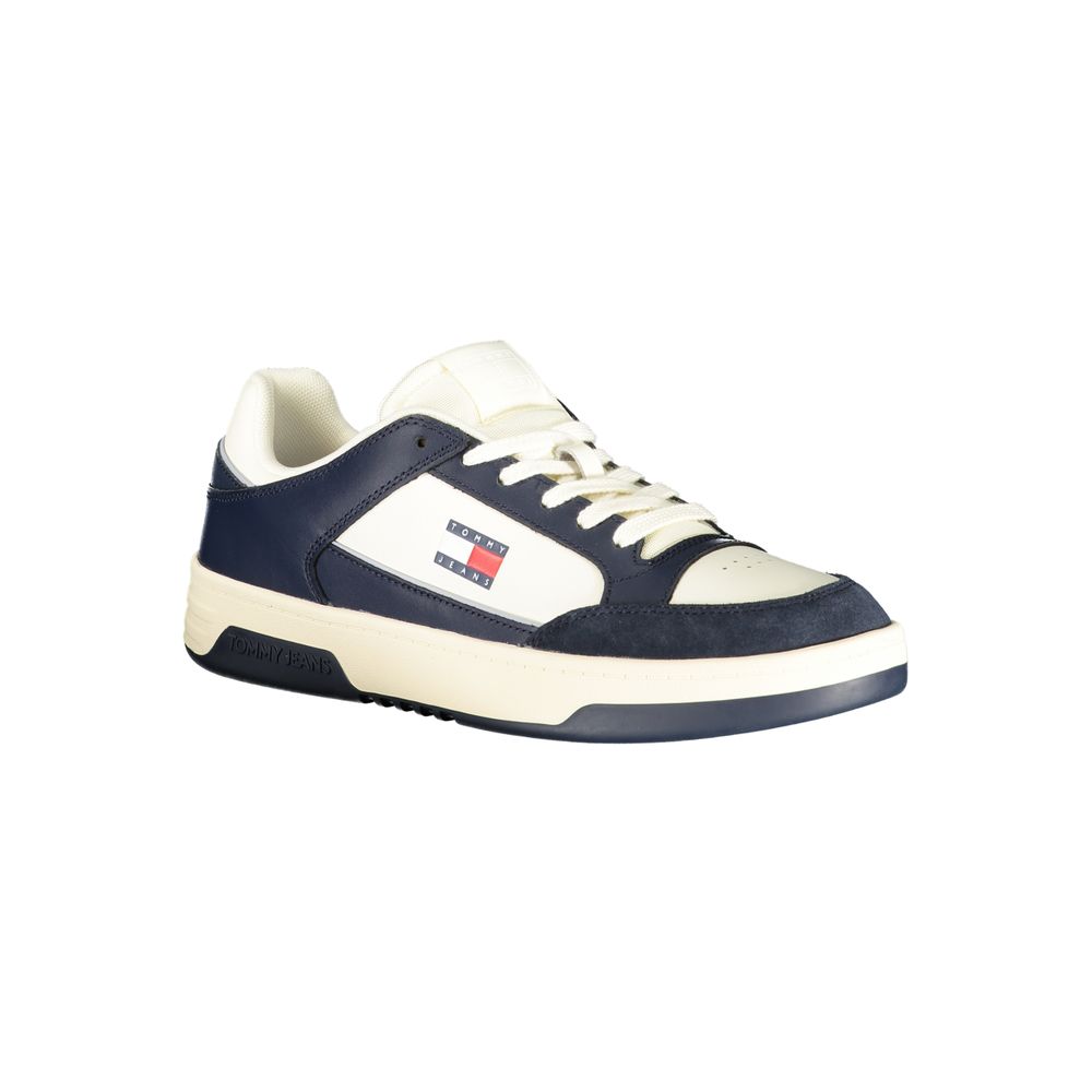 Tommy Hilfiger Bianco Polyurethane Men Sneaker