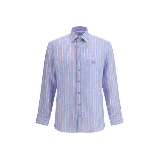 Etro Multicolor Linen Shirt