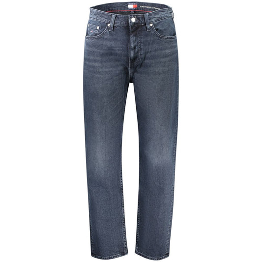 Tommy Hilfiger Blauwe Katoenen Herenjeans