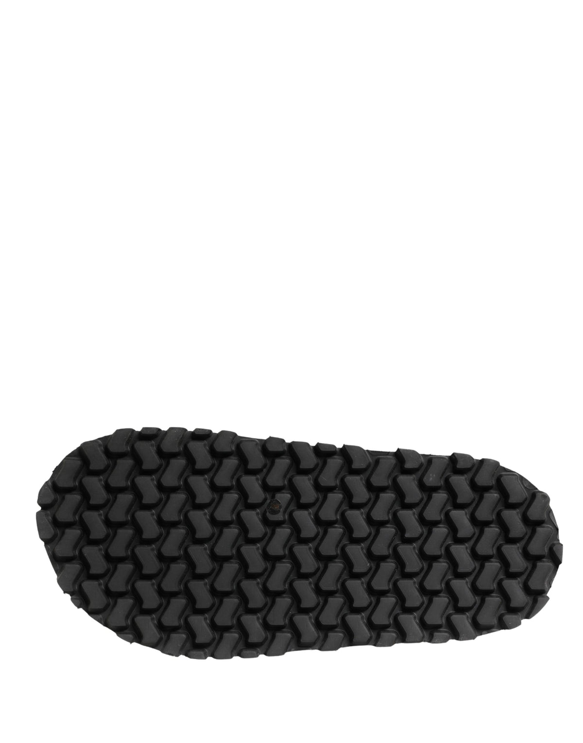 Dolce & Gabbana Black Logo Detailed Men Chunky Sandals Shoes
