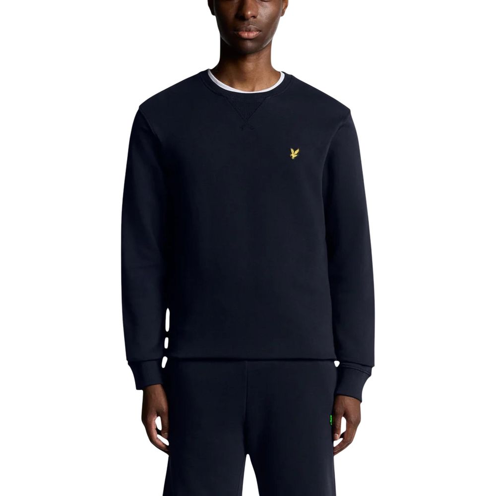 Lyle & Scott Blue Cotton Sweatshirt