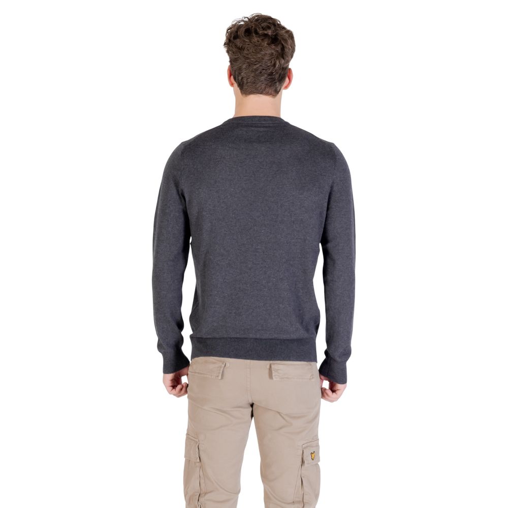 Lyle & Scott Gray Cotton Sweatshirt