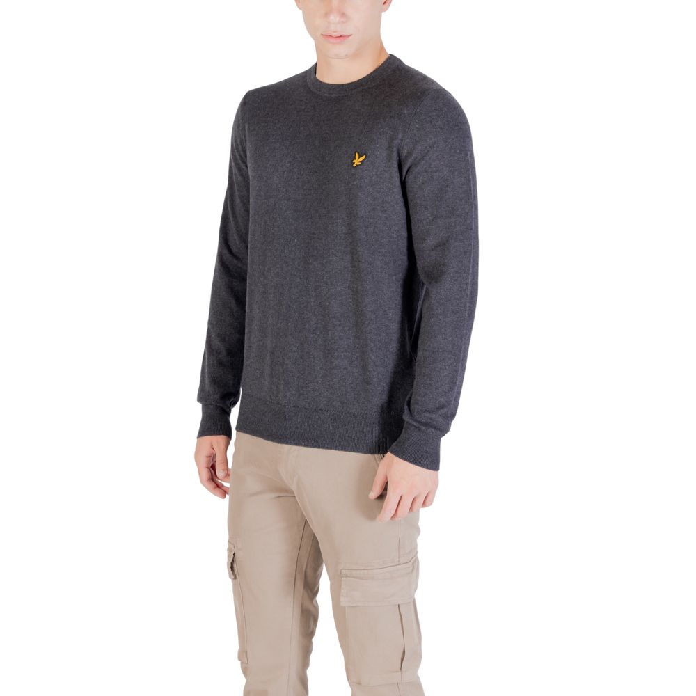Lyle & Scott Gray Cotton Sweatshirt