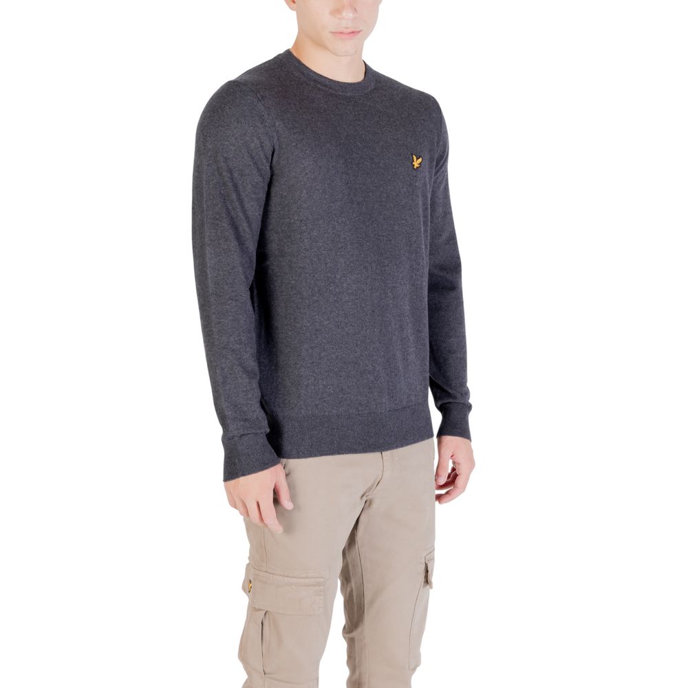 Lyle & Scott Gray Cotton Sweatshirt