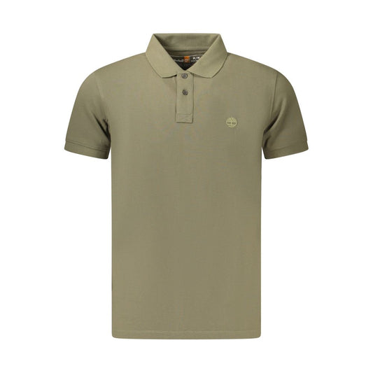 Timberland Grünes Baumwoll-Polohemd für Herren