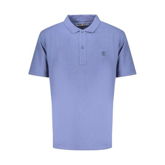 Timberland Herren Poloshirt aus blauer Baumwolle