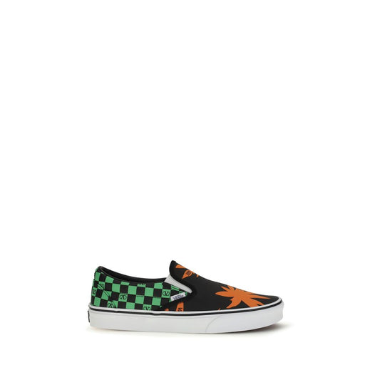 Valentino Garavani Multicolor Cotton Low Top Sneakers
