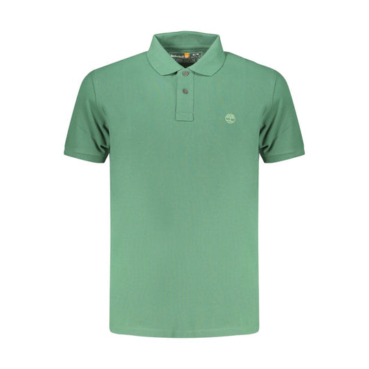 Timberland Grünes Herren-Polo aus Bio-Baumwolle