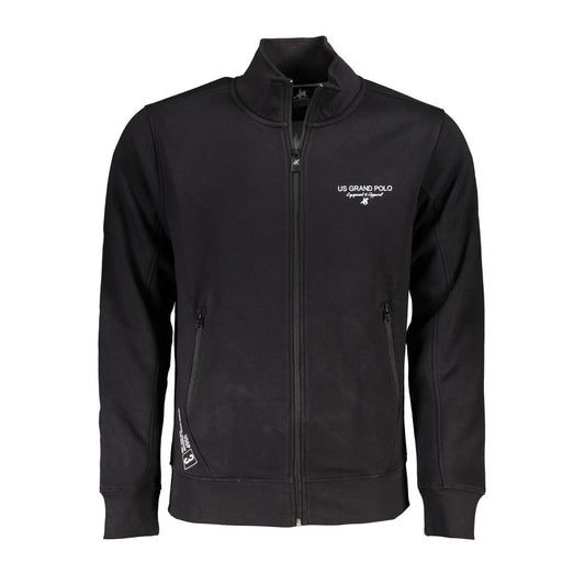 U.S. Grand Zwart Katoenen Sweatshirt voor Heren