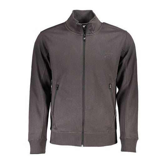 U.S. Grand Grigio Katoenen Herensweater