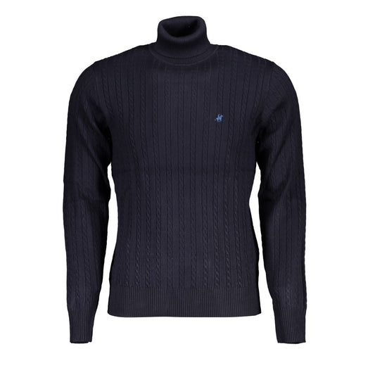 U.S. Grand Blue Viskose Herren Pullover