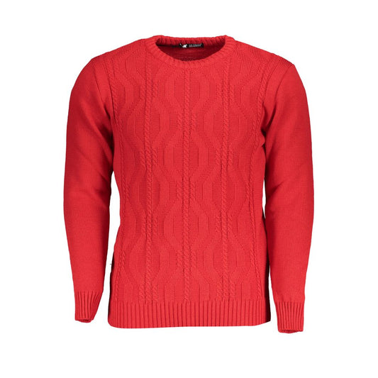 U.S. Grand Rode Acryl Heren Sweater