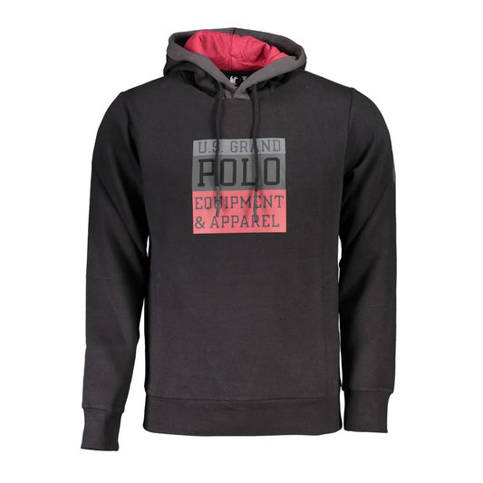 U.S. Grand Zwart Katoenen Sweatshirt voor Heren