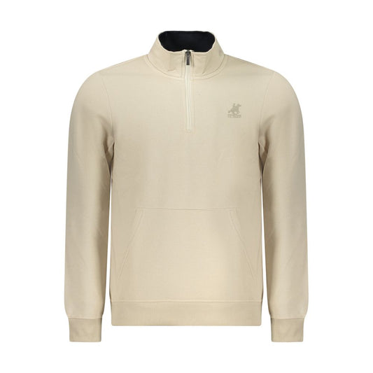 Amerikaans Groot Beige Polyester Heren Sweatshirt
