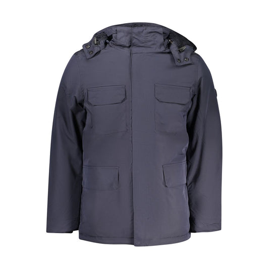 U.S. Grand Blue Polyester Herren-Parka