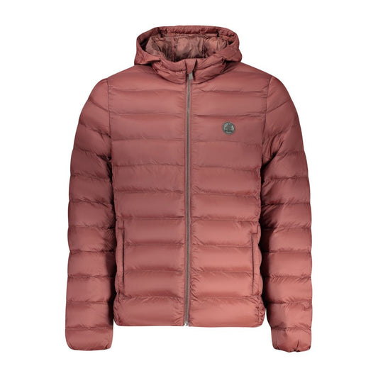 U.S. Grand Rosso Polyester Herrenjacke