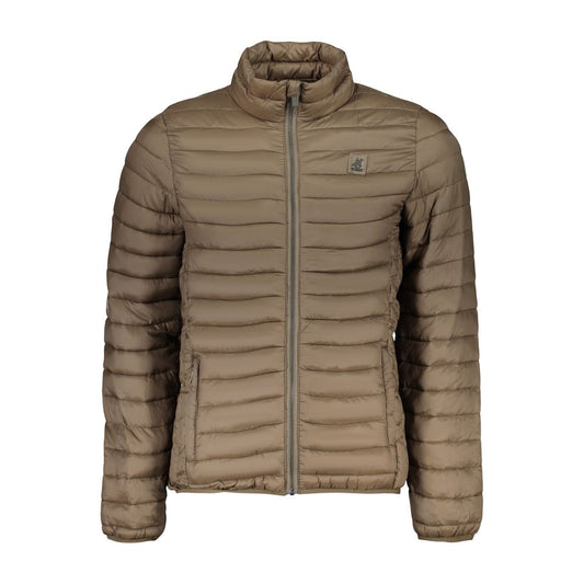 U.S. Grand Braune Polyester Herrenjacke